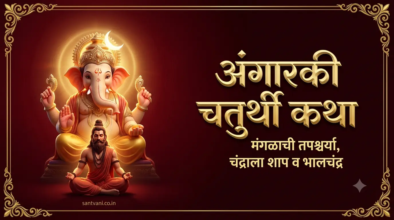 अंगारकी चतुर्थी मंगळाची कथा चंद्राला शाप भालचंद्र गणेश पुराण