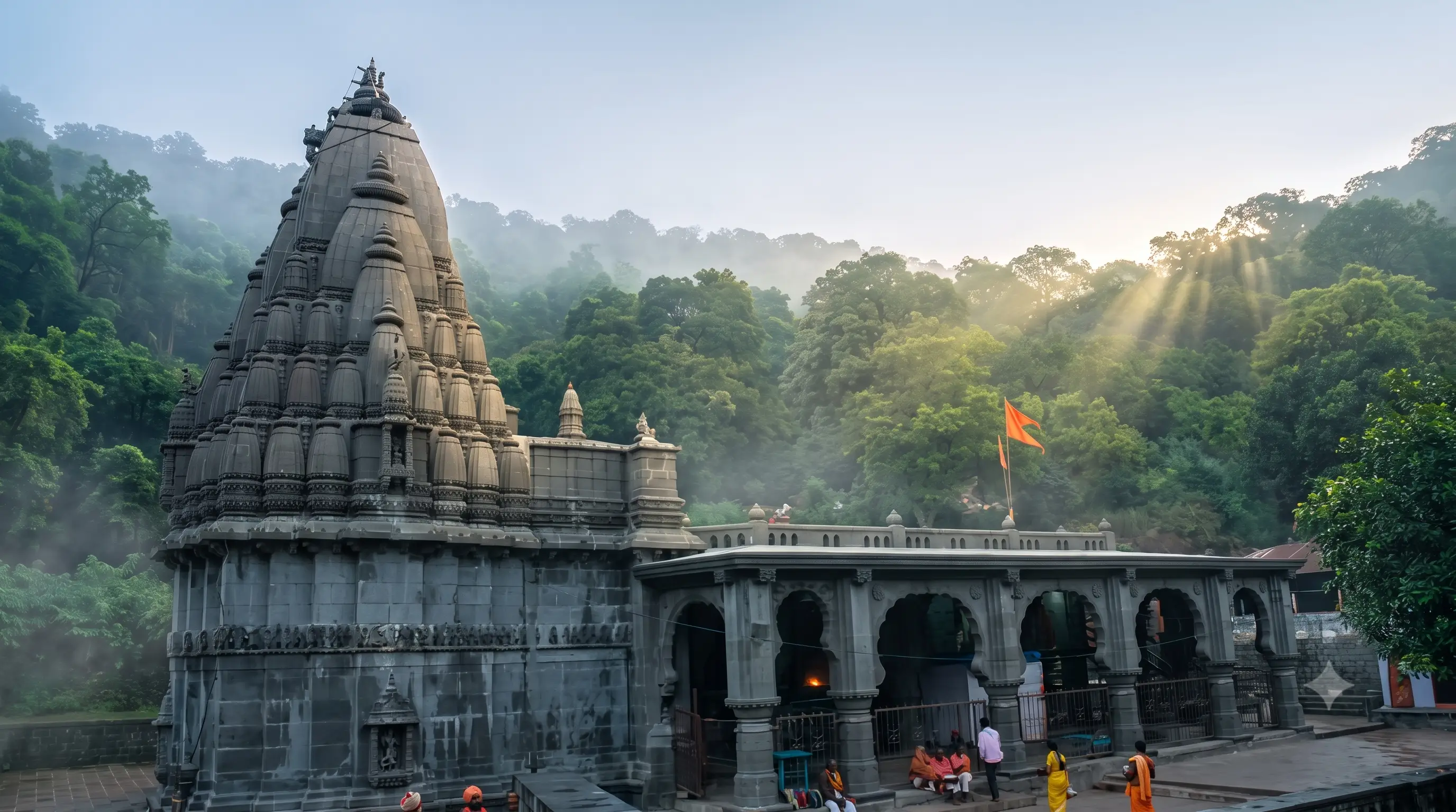 भीमाशंकर ज्योतिर्लिंग मंदिर पुणे महाराष्ट्र