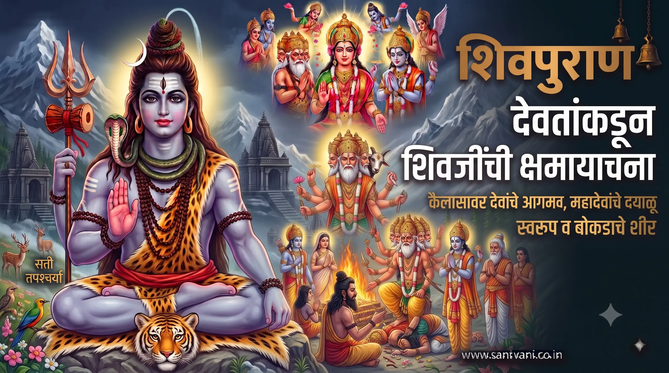 देवतांकडून शिवजींची क्षमायाचना