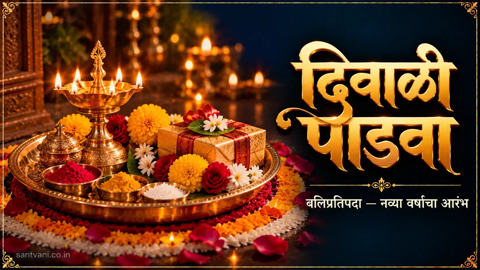 दिवाळी पाडवा बलिप्रतिपदा पती पत्नी औक्षण वही पूजन