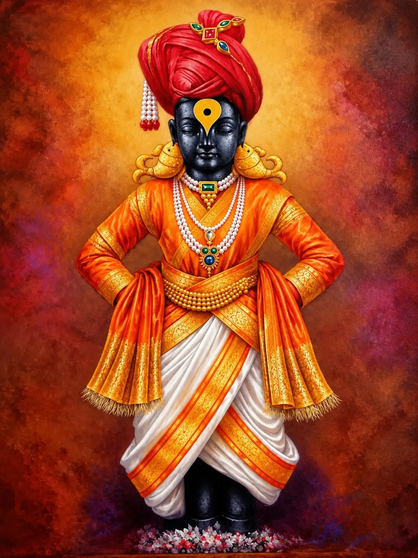 Pandurang Rukmini Beautiful Hd Image 006