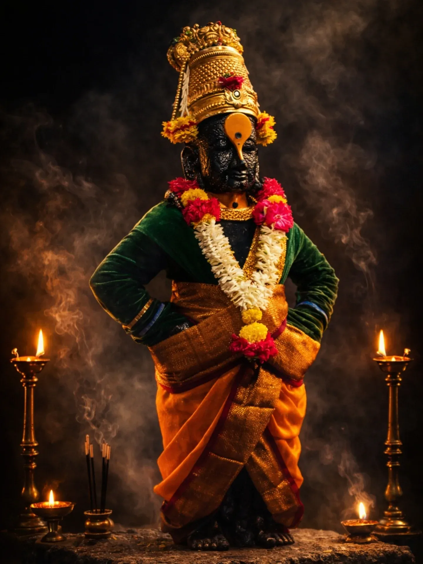 Pandurang Rukmini Beautiful Hd Image 136