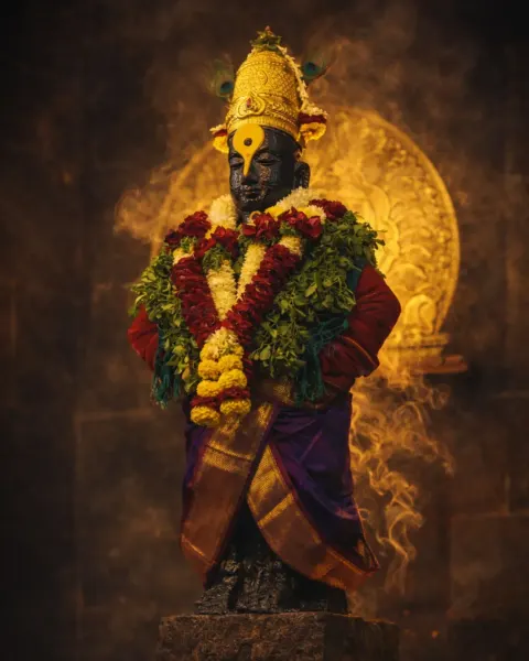 पांडुरंग रुक्मिणी युगल रूप ०२