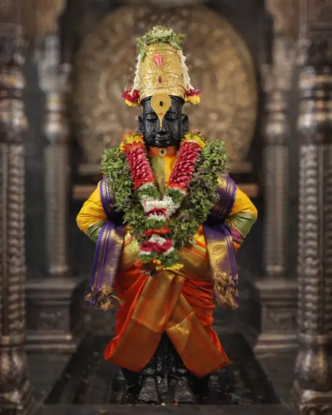 पांडुरंग रुक्मिणी युगल रूप ०४