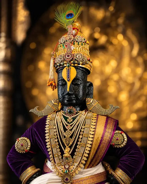 पांडुरंग रुक्मिणी युगल रूप ०८