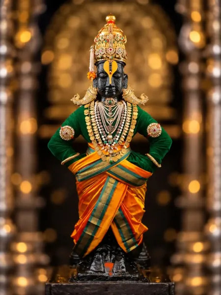 श्री विठ्ठल मूर्ती पंढरपूर ०९
