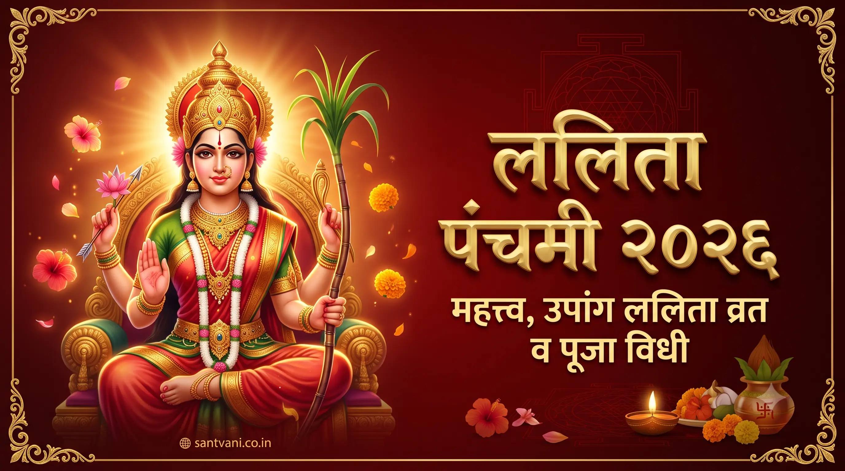 देवी ललिता त्रिपुरसुंदरी — ललित पंचमी विशेष