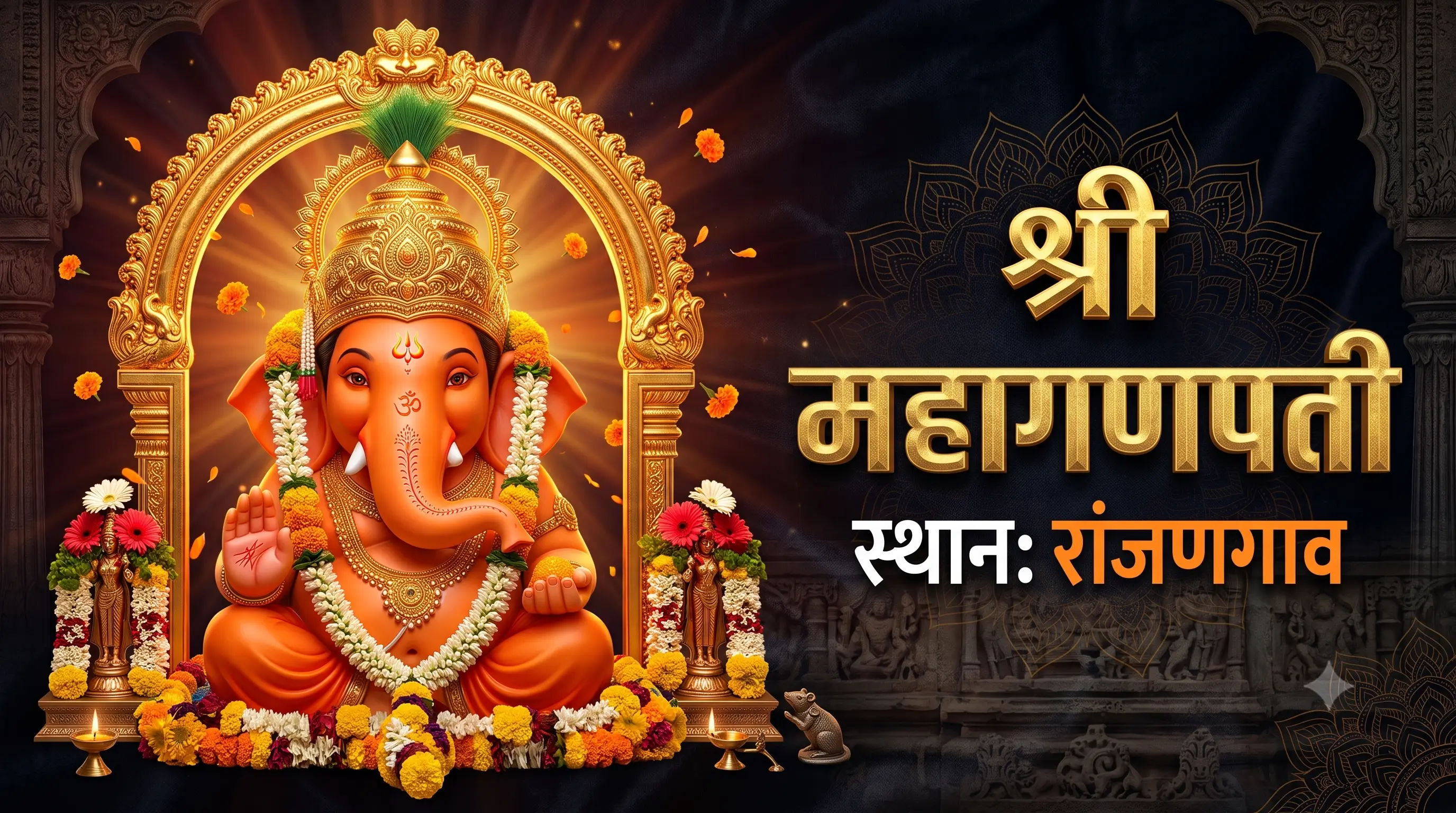 श्री महागणपती रांजणगाव अष्टविनायक