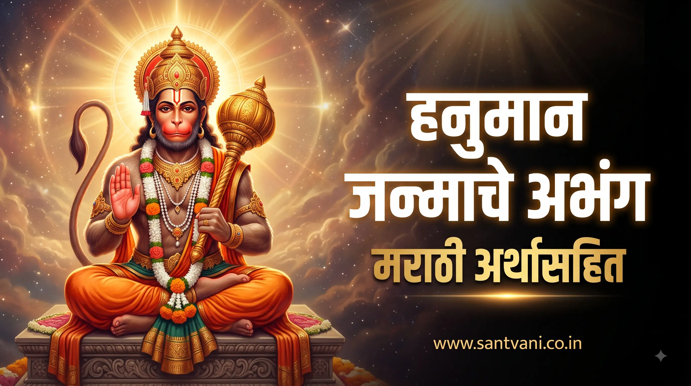 हनुमान (मारुती) जन्माचे अभंग