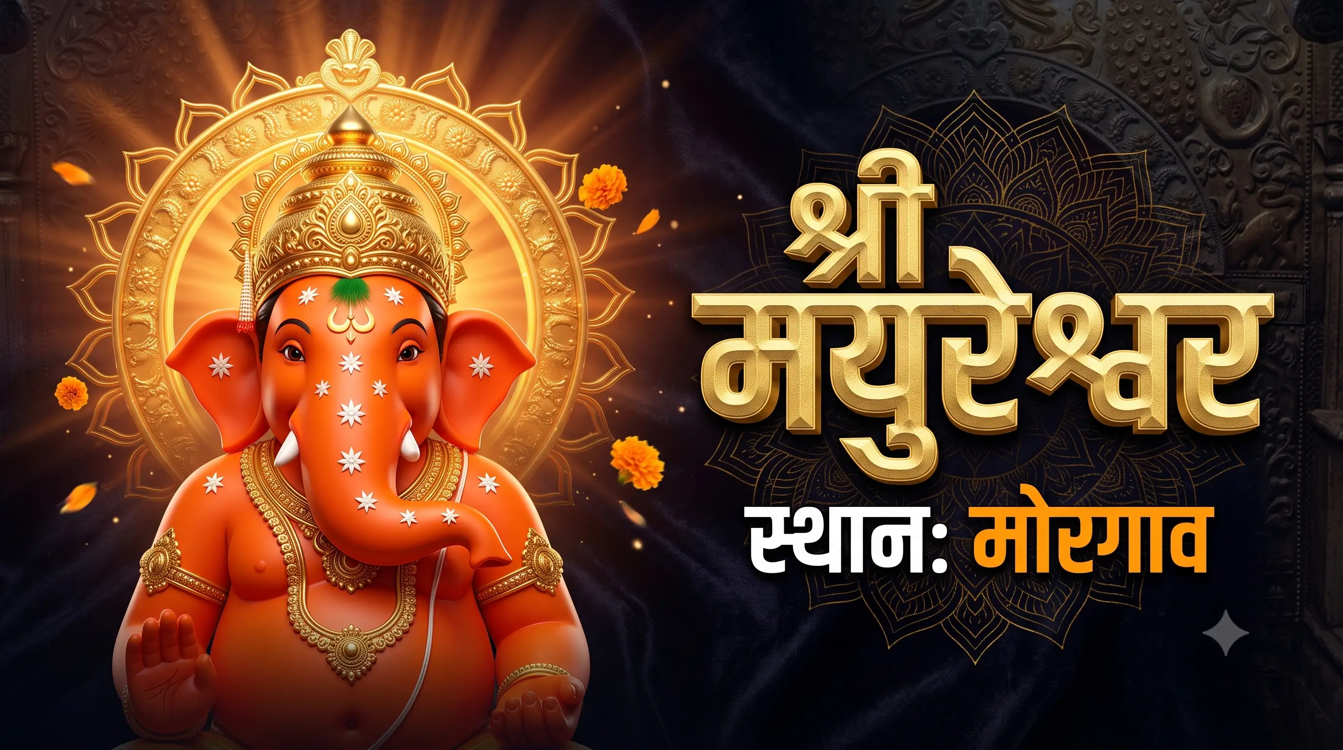 श्री मयुरेश्वर मोरगाव अष्टविनायक