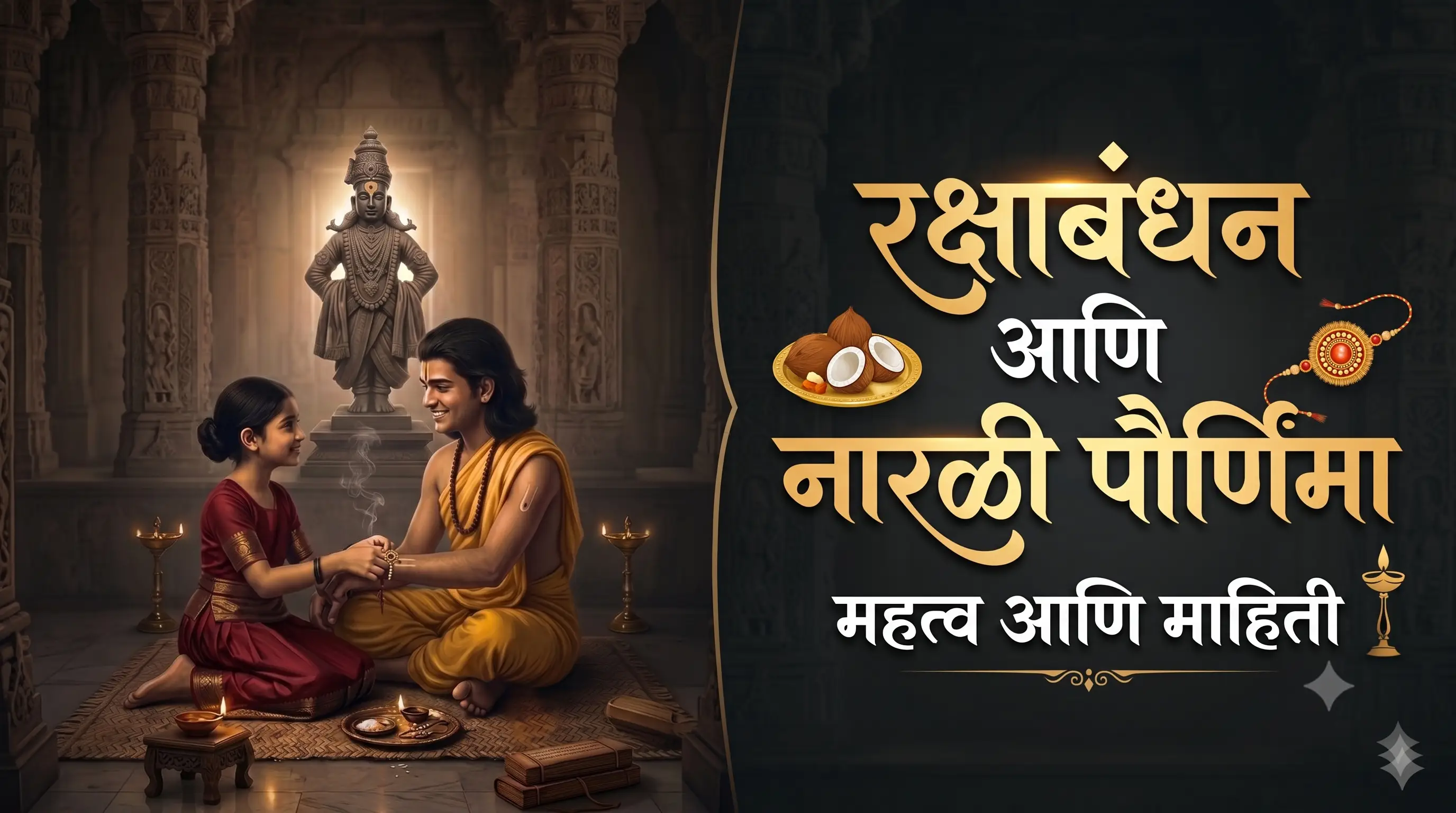 नारळी पौर्णिमा व रक्षाबंधन महत्त्व आणि कथा