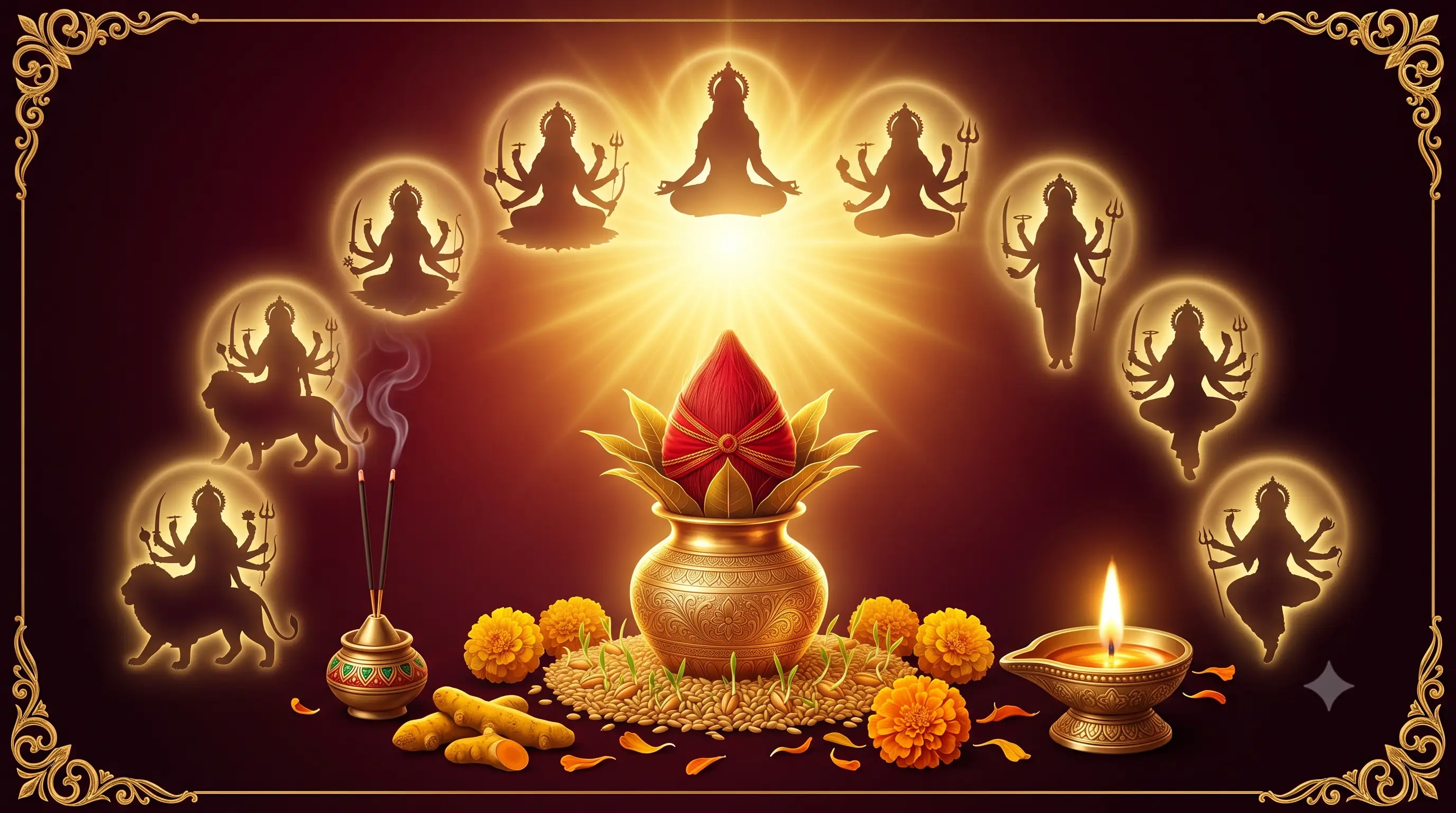 नवदुर्गा नऊ रूपे देवी