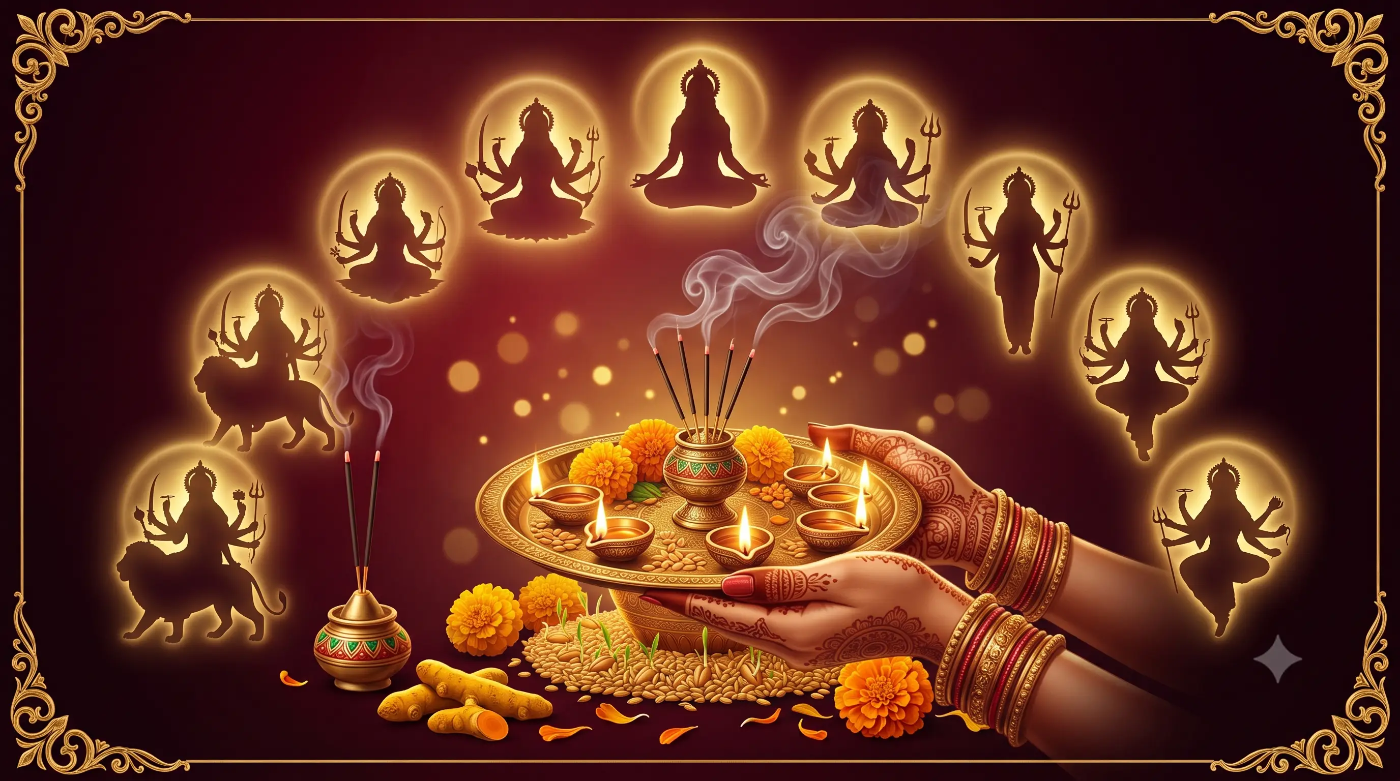 दुर्गा आरती दिवा नवरात्री