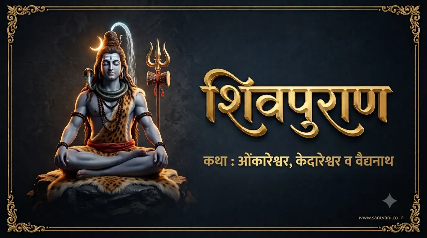 ओंकारेश्वर केदारेश्वर वैद्यनाथ ज्योतिर्लिंग कथा २७