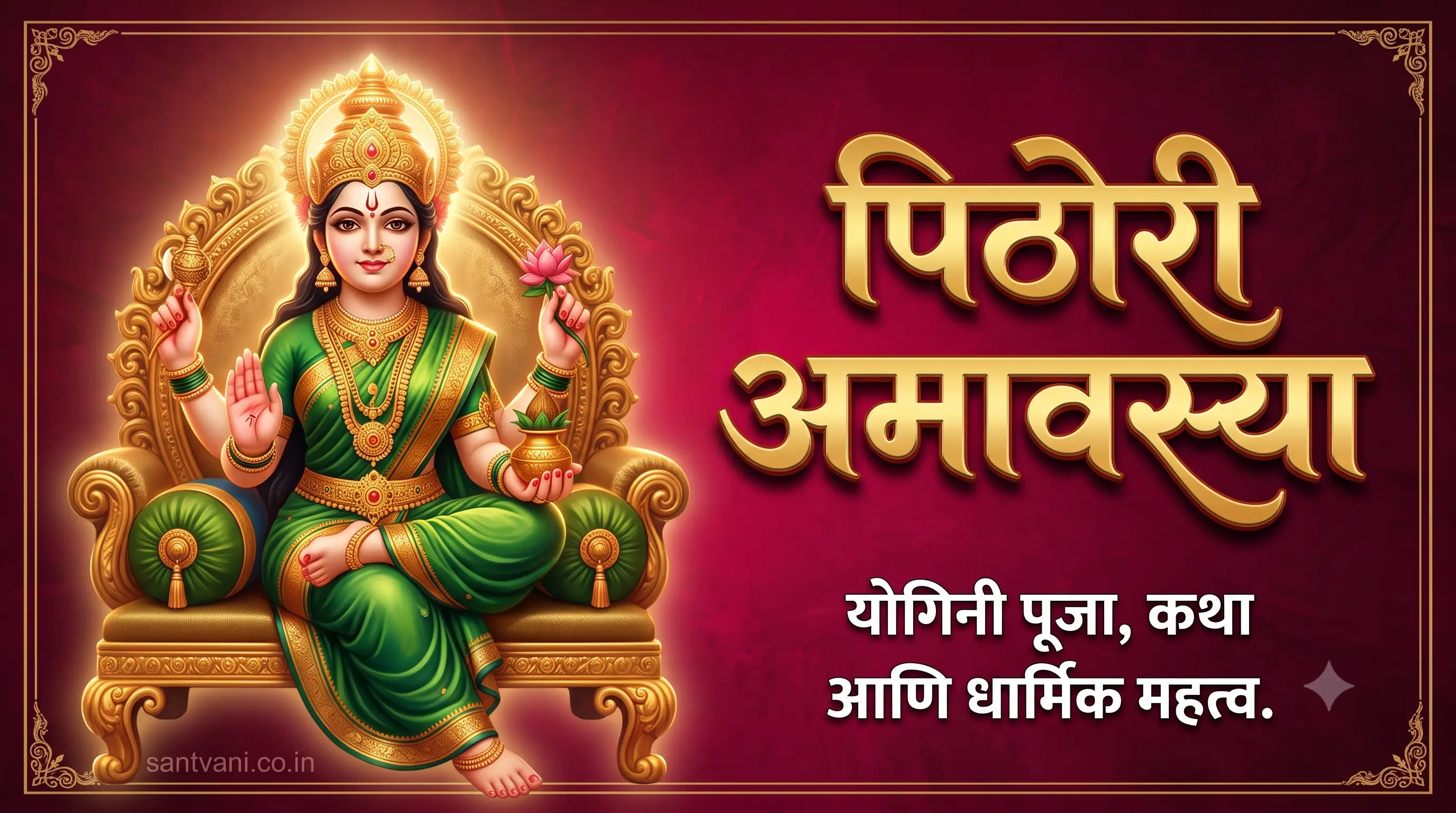 पिठोरी अमावस्या २०२६: तारीख, तिथी, ६४ योगिनी पूजा, विधी, साहित्य, कथा आणि धार्मिक महत्त्व