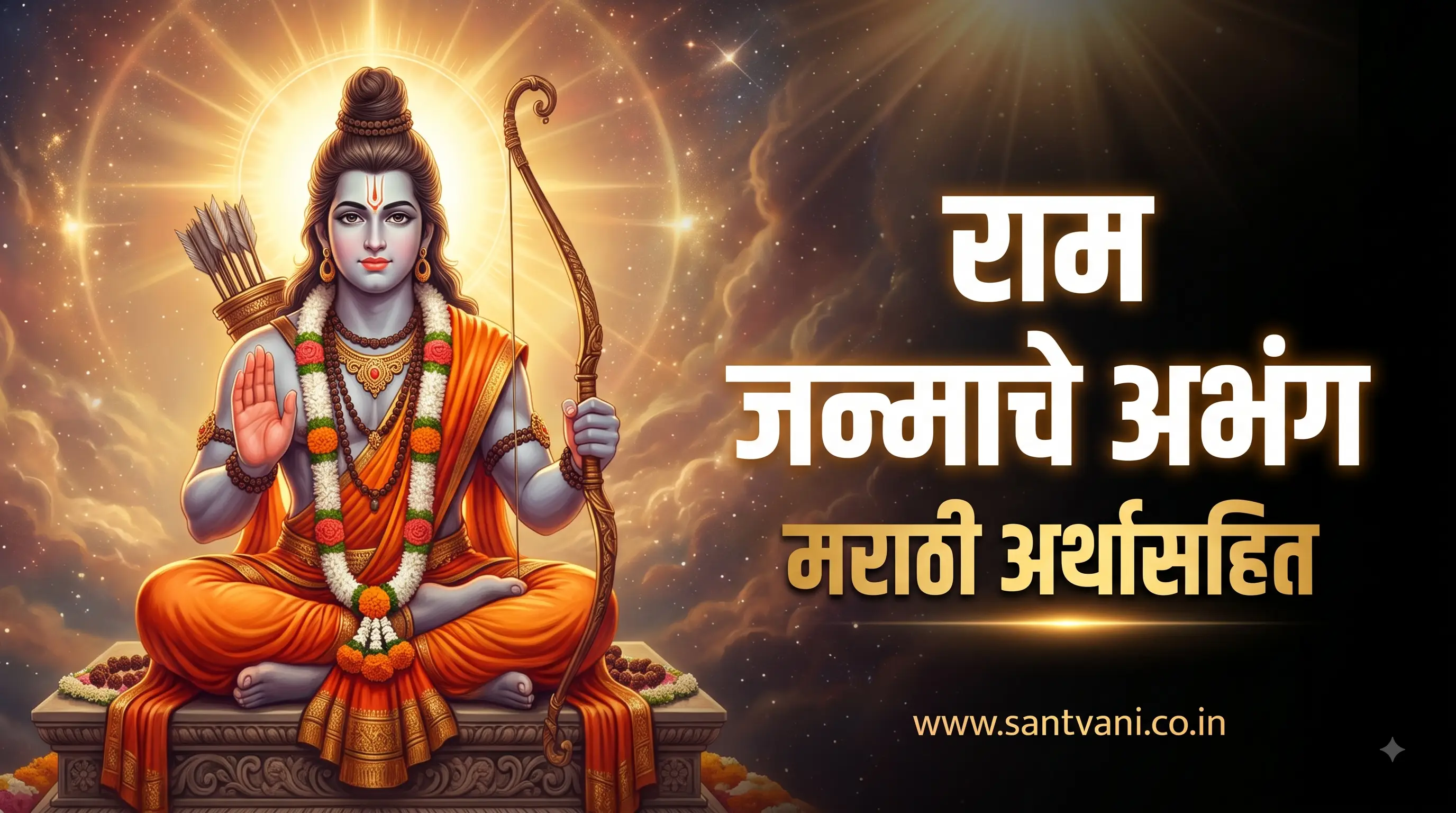 श्री राम जन्माचे अभंग