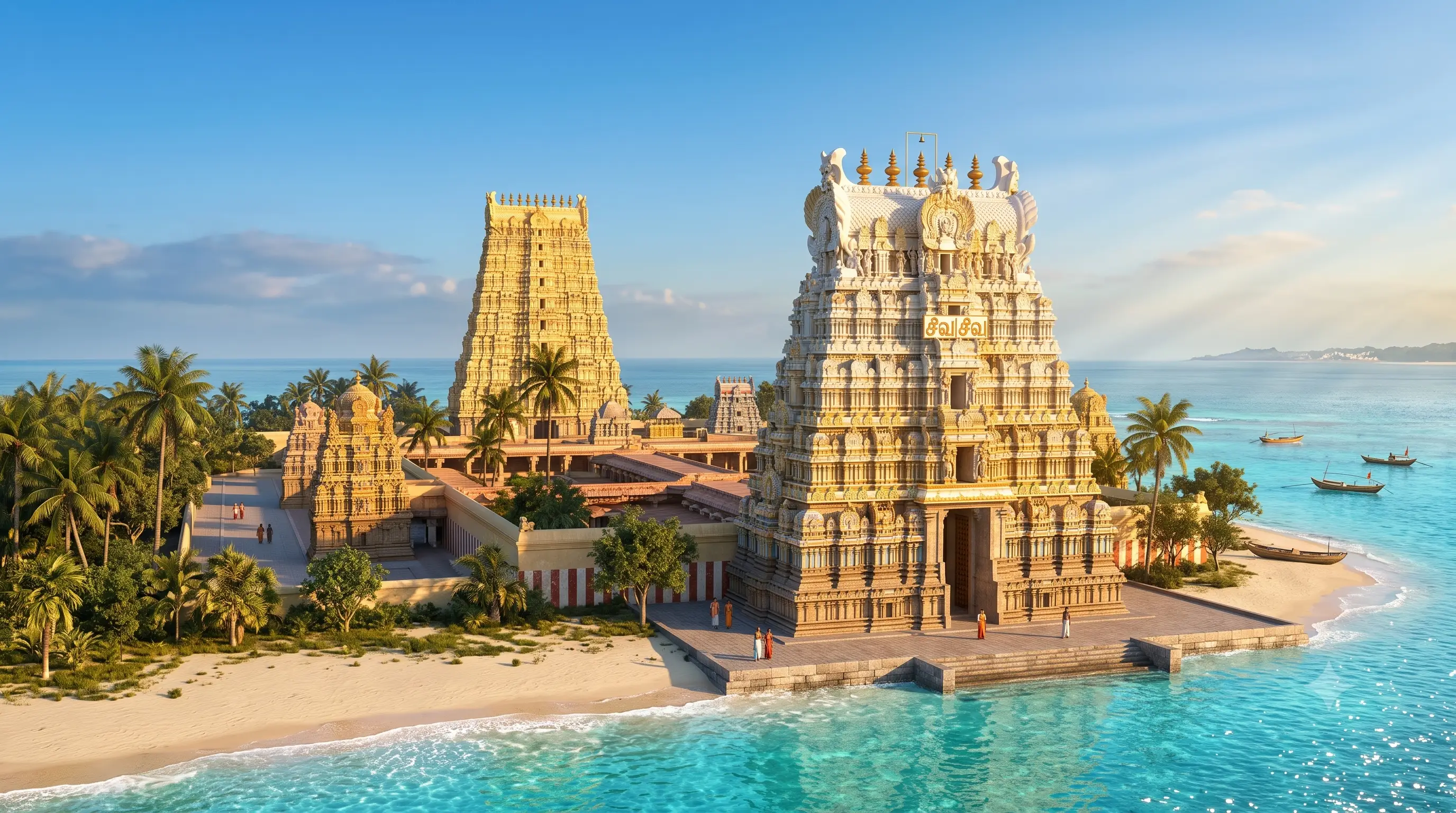 रामेश्वरम ज्योतिर्लिंग मंदिर तमिळनाडू