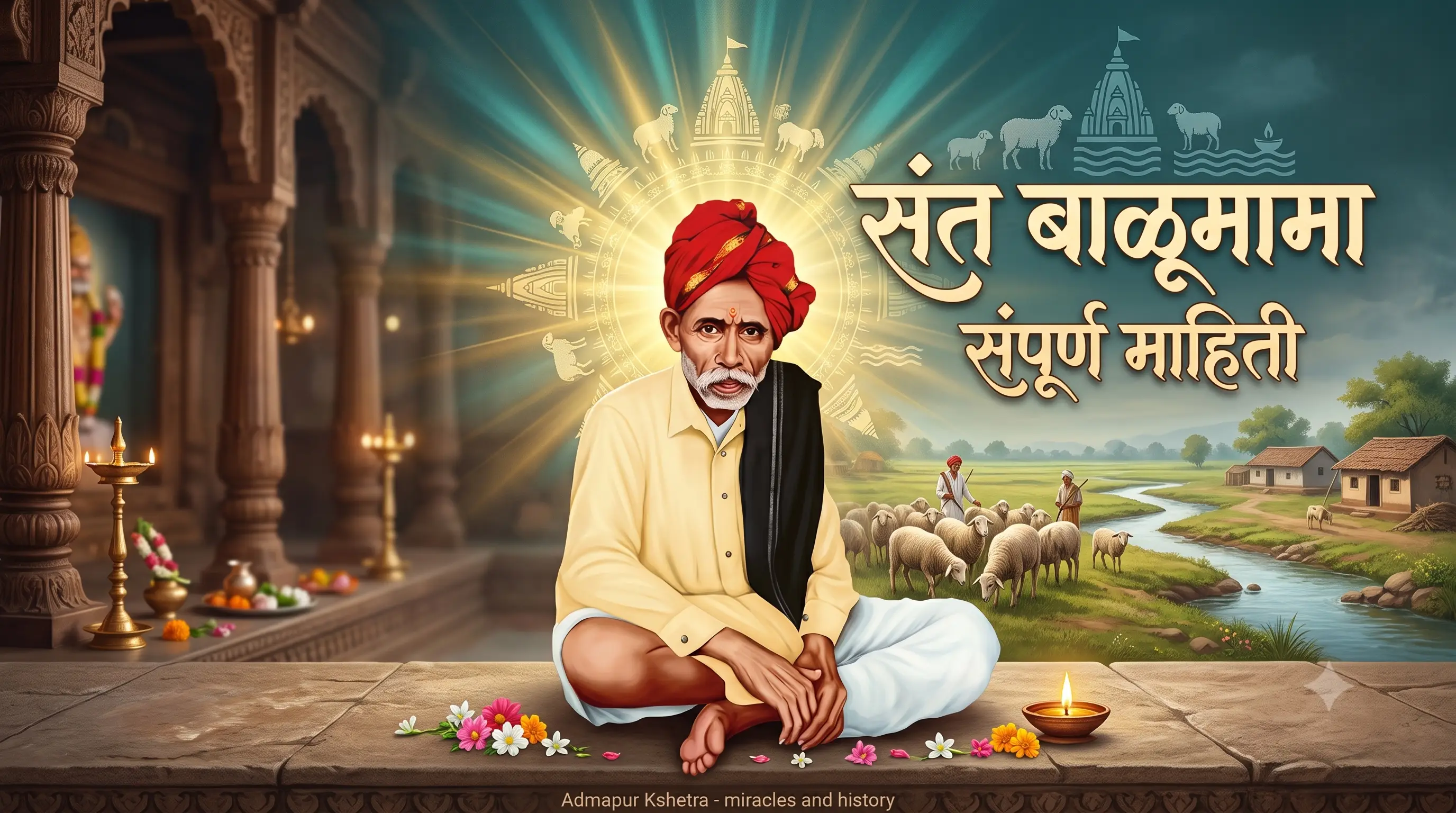 संत श्री बाळूमामा चरित्र आणि आदमापूर समाधी मंदिर संतवाणी