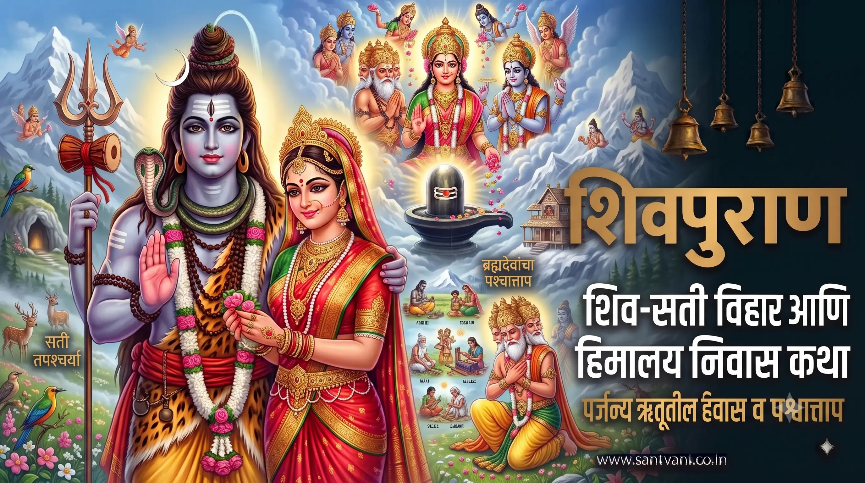 शिव-सती विहार आणि पर्जन्य ऋतूतील हिमालय निवास