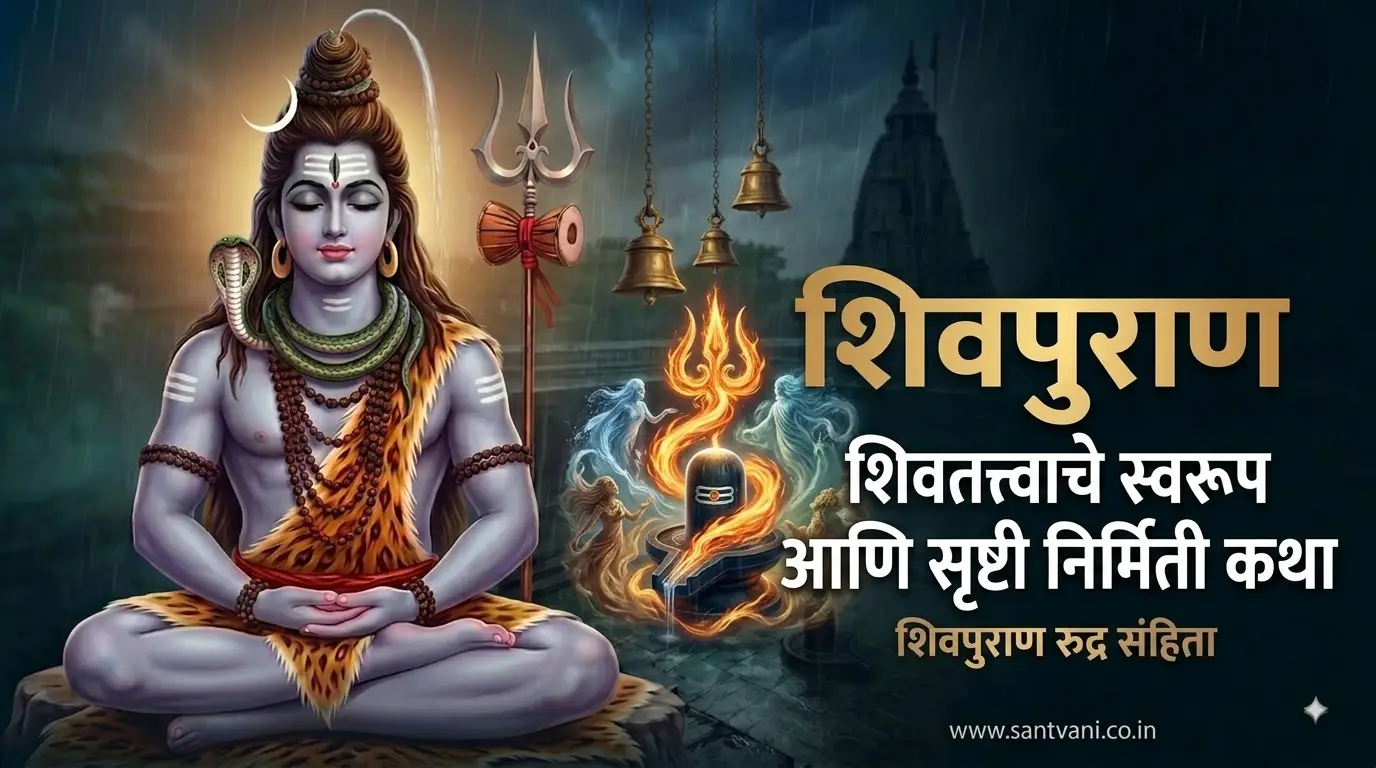 शिवतत्त्वाचे स्वरूप आणि सृष्टी निर्मिती कथा