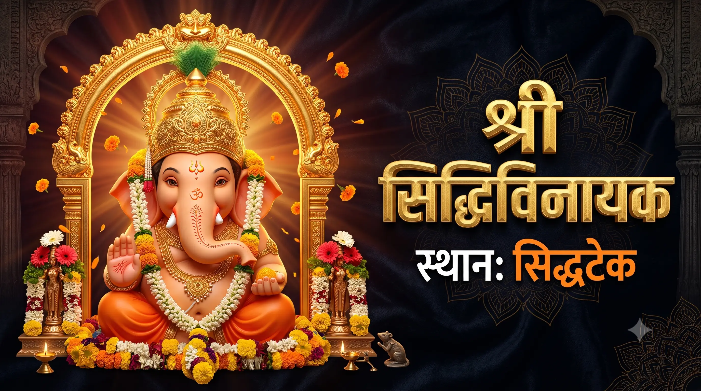 श्री सिद्धिविनायक सिद्धटेक अष्टविनायक