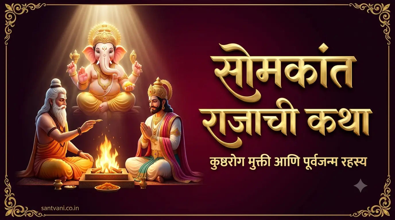 सोमकांत राजा कुष्ठरोग मुक्ती भृगु ऋषी गणेश पुराण कथा