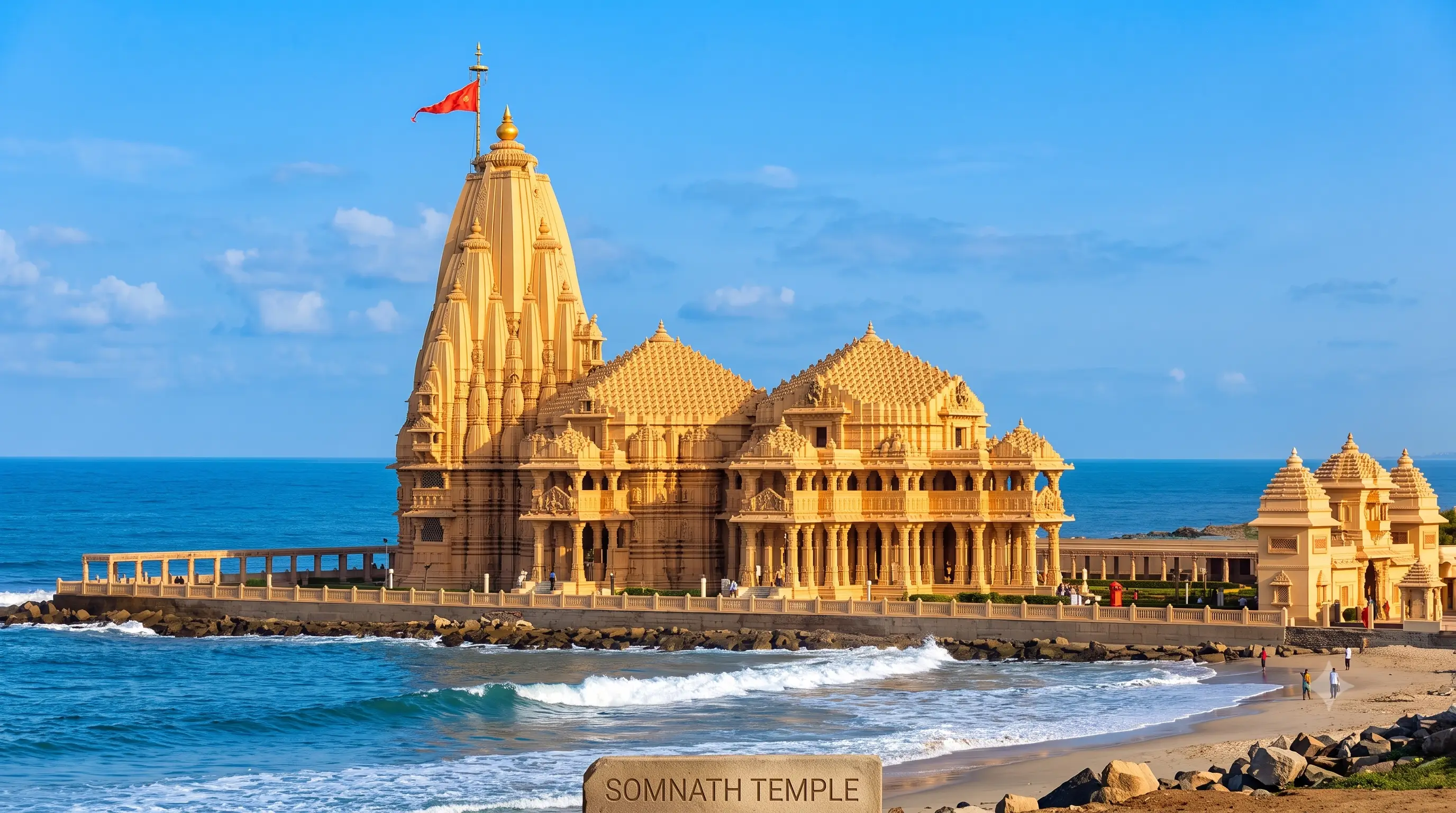 सोरटी सोमनाथ मंदिर गुजरात