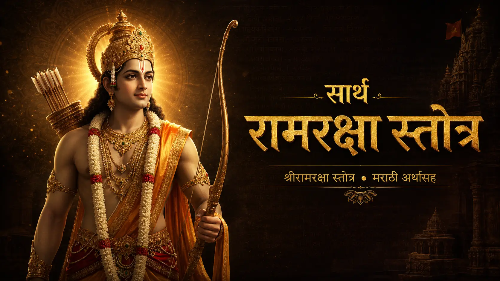 सार्थ रामरक्षा स्तोत्र