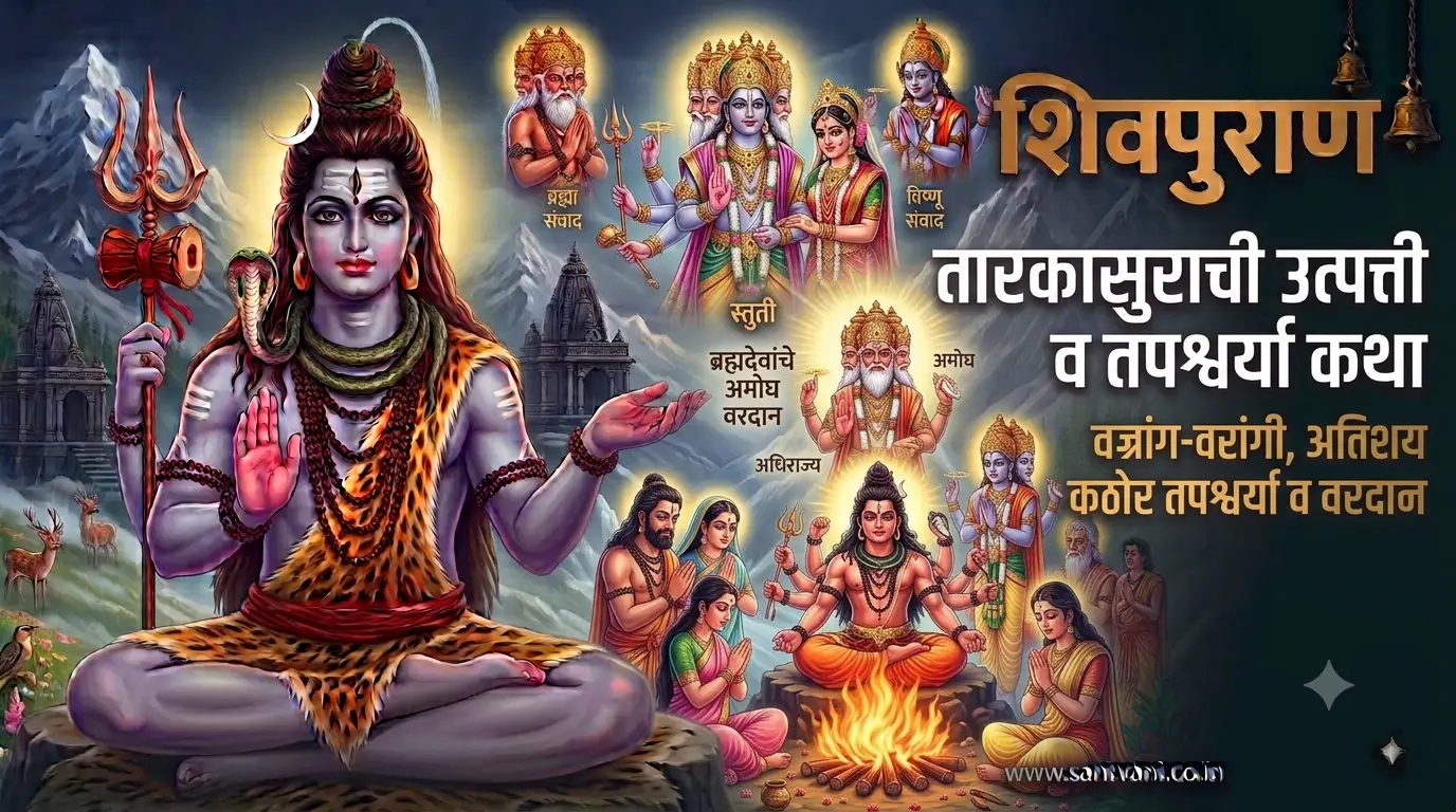 तारकासुराची उत्पत्ती व तपश्चर्या कथा