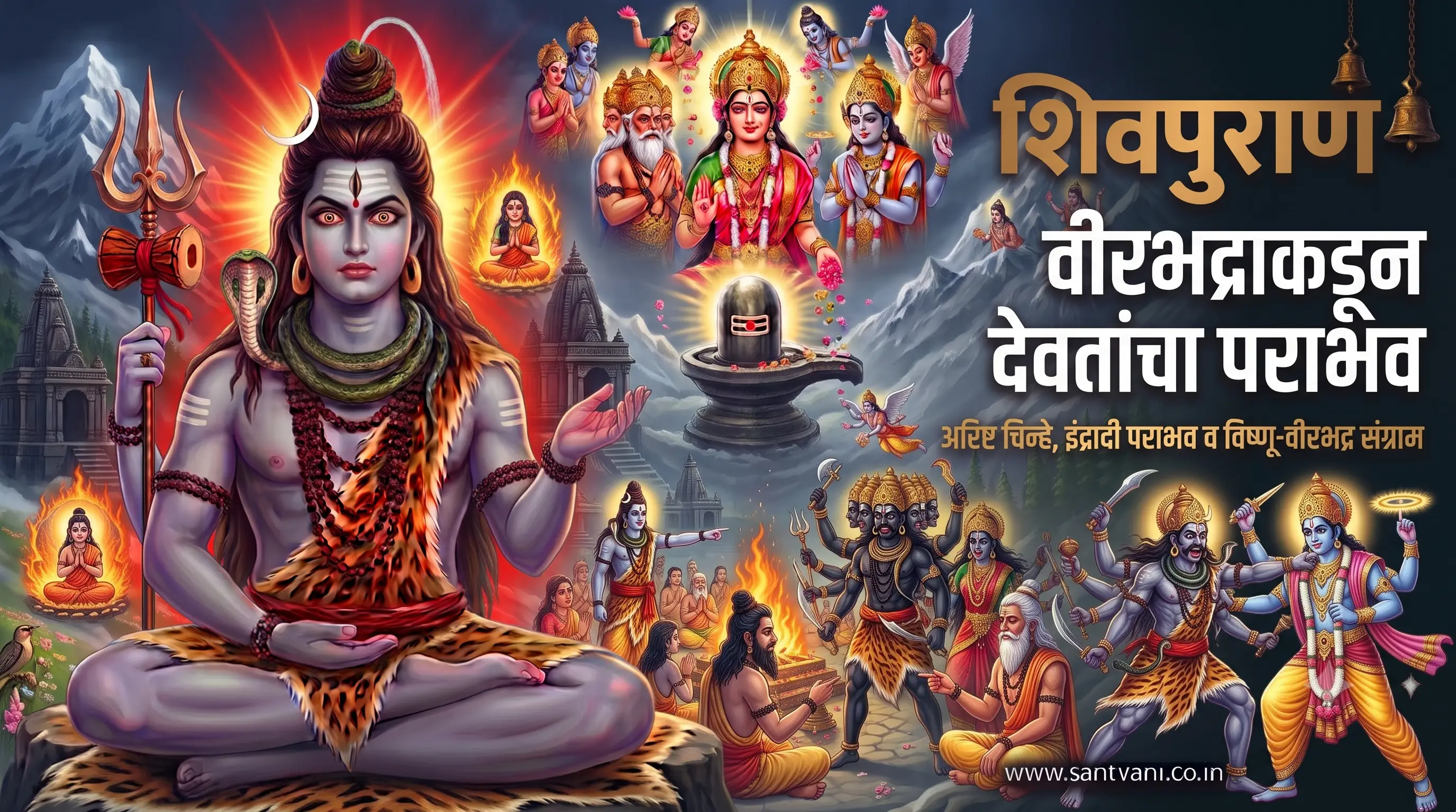 वीरभद्राकडून देवतांचा पराभव